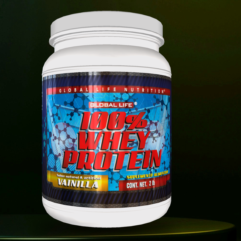 100% WHEY PROTEIN VAINILLA